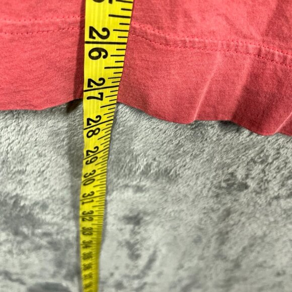 COS Long Sleeve Crew Neck Shirt Bright Pink Unisex Small Relaxed Pocket Cotton - Picture 6 of 6